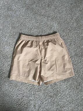 Chubbies Men's Tan Ultimate Training Shorts with Liner